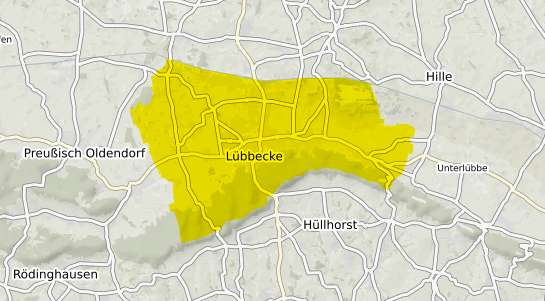 Immobilienpreisekarte Lübbecke Westfalen