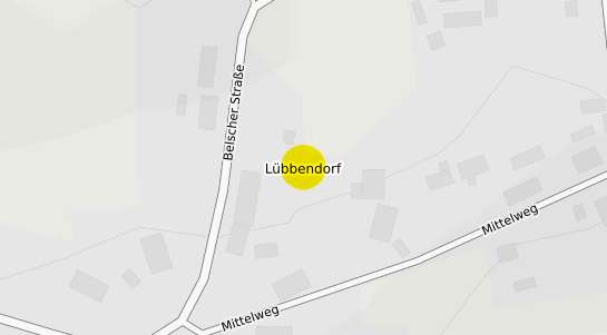 Immobilienpreisekarte Luebbendorf