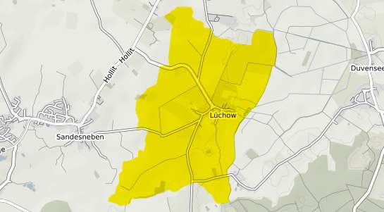 Immobilienpreisekarte Luechow b. Sandesneben