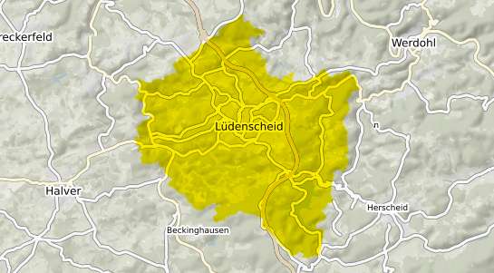 Immobilienpreisekarte L&uuml;denscheid