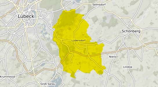 Immobilienpreisekarte Luedersdorf b. Neukloster
