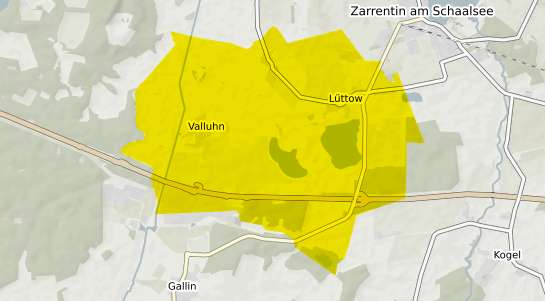 Immobilienpreisekarte Luettow