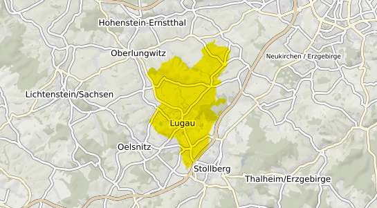 Immobilienpreisekarte Lugau Erzgebirge