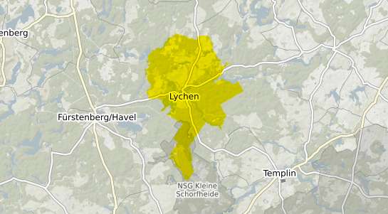 Immobilienpreisekarte Lychen