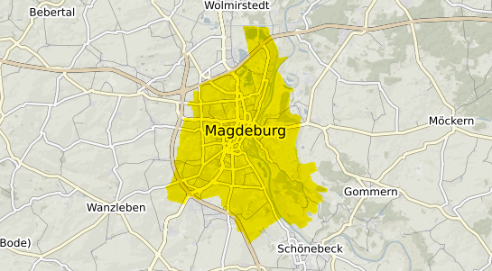 Immobilienpreisekarte Magdeburg