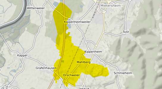Immobilienpreisekarte Mahlberg Baden