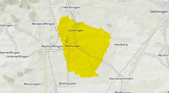 Immobilienpreisekarte Maihingen