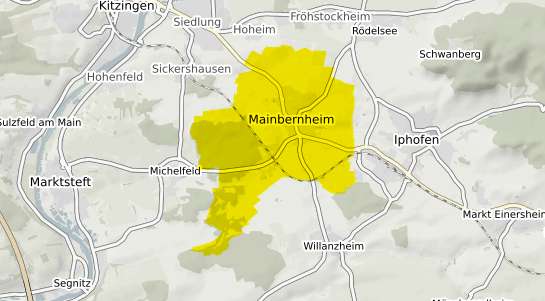 Immobilienpreisekarte Mainbernheim