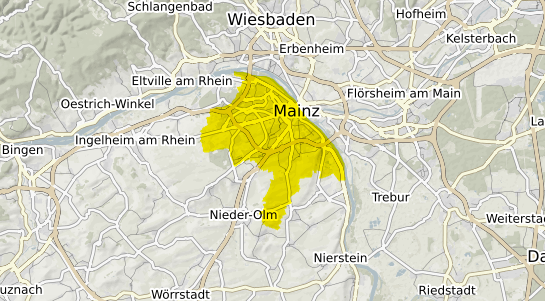 Immobilienpreisekarte Mainz a. Rhein