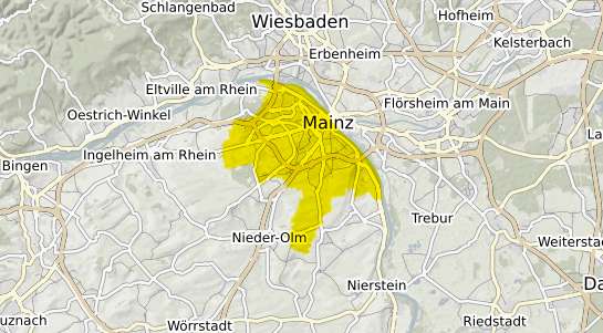 Immobilienpreisekarte Mainz a. Rhein