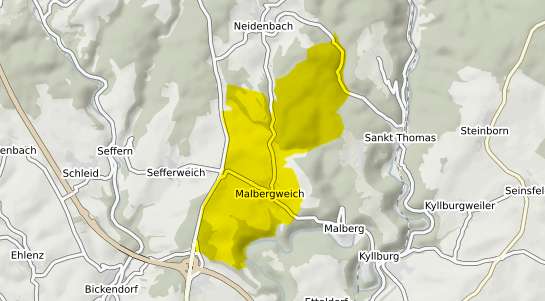Immobilienpreisekarte Malbergweich