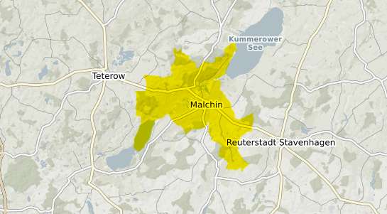 Immobilienpreisekarte Malchin