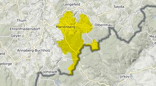 Immobilienpreisekarte Marienberg Erzgebirge