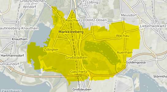 Immobilienpreisekarte Markkleeberg