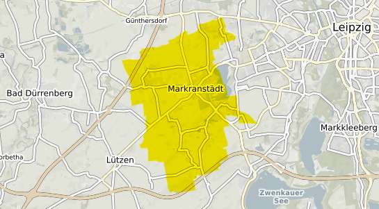 Immobilienpreisekarte Markranstädt