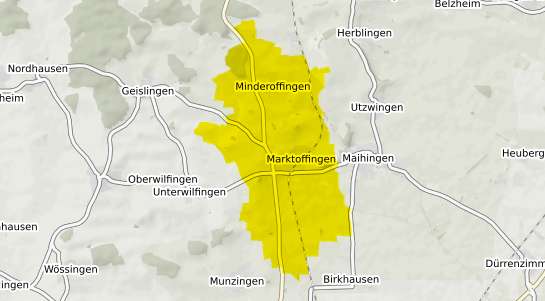 Immobilienpreisekarte Marktoffingen