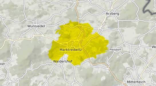 Immobilienpreisekarte Marktredwitz