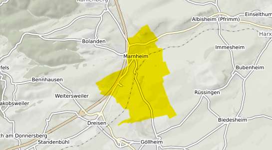 Immobilienpreisekarte Marnheim Pfalz