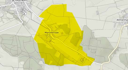 Immobilienpreisekarte Marolterode