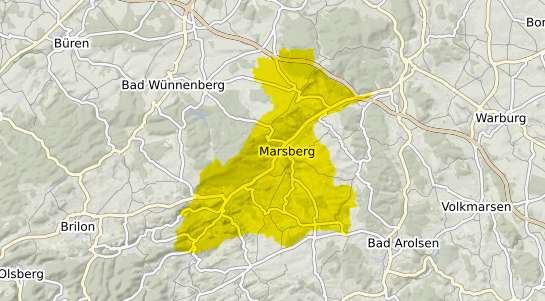 Immobilienpreisekarte Marsberg Sauerland