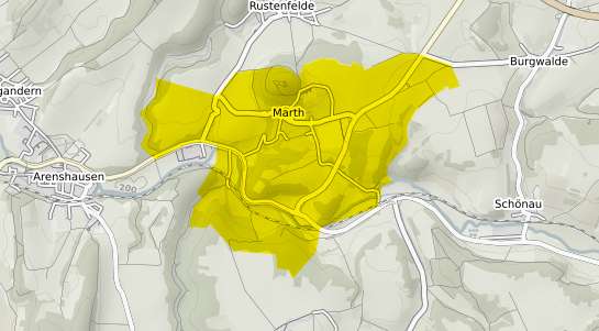 Immobilienpreisekarte Marth b. Uder