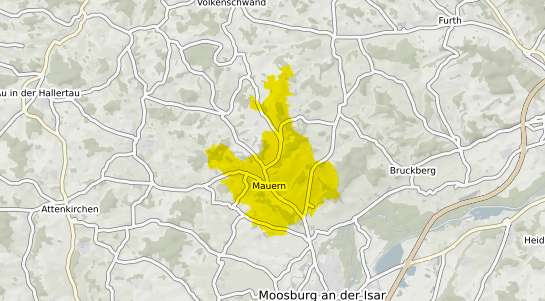 Immobilienpreisekarte Mauern Kr. Freising