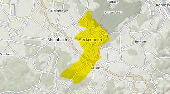 Immobilienpreisekarte Meckenheim Rheinland