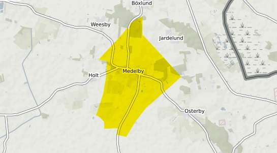 Immobilienpreisekarte Medelby