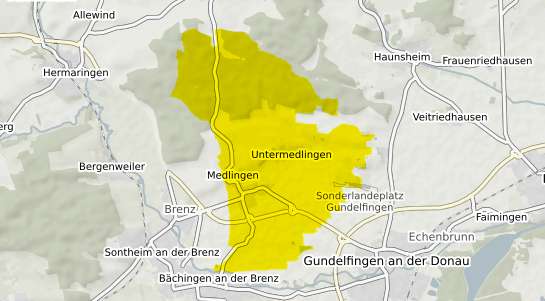 Immobilienpreisekarte Medlingen