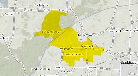 Immobilienpreisekarte Meerbeck b. Stadthagen