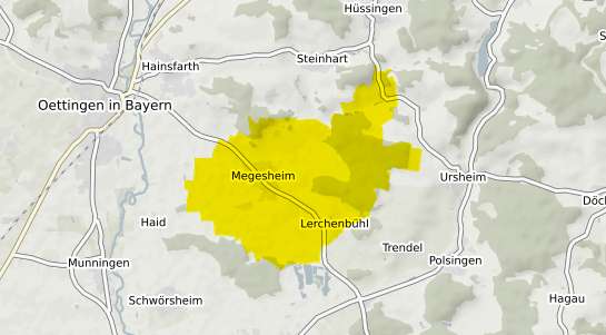 Immobilienpreisekarte Megesheim