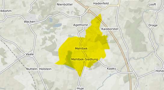 Immobilienpreisekarte Mehlbek