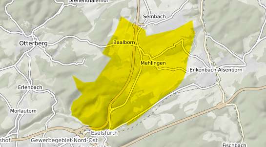 Immobilienpreisekarte Mehlingen