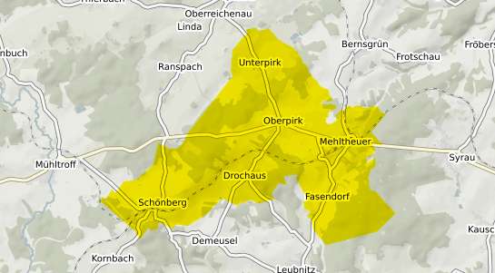 Immobilienpreisekarte Mehltheuer Vogtland