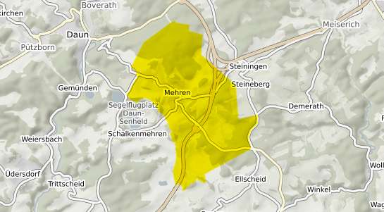 Immobilienpreisekarte Mehren Westerwald