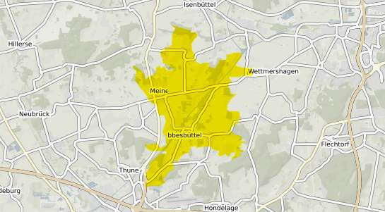 Immobilienpreisekarte Meine