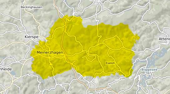 Immobilienpreisekarte Meinerzhagen