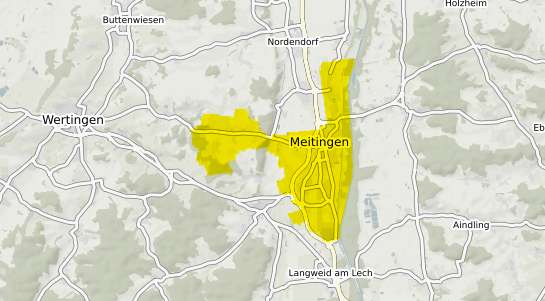 Immobilienpreisekarte Meitingen