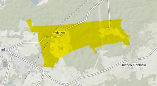 Immobilienpreisekarte Melchow