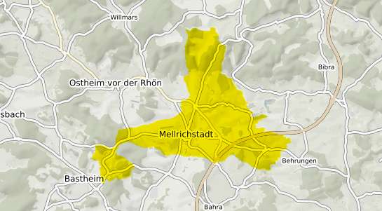 Immobilienpreisekarte Mellrichstadt