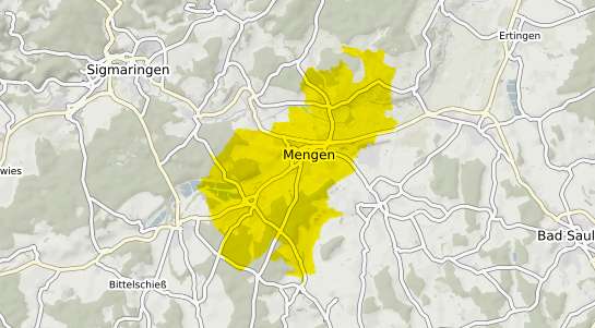 Immobilienpreisekarte Mengen Wuerttemberg