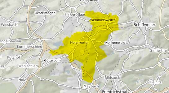 Immobilienpreisekarte Merchweiler