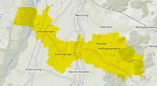 Immobilienpreisekarte Mering Schwaben