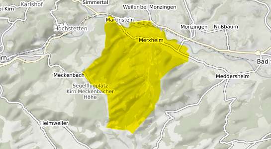 Immobilienpreisekarte Merxheim Nahe