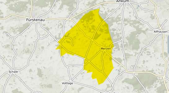 Immobilienpreisekarte Merzen