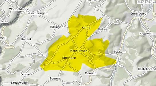 Immobilienpreisekarte Merzkirchen