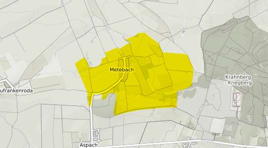 Immobilienpreisekarte Metebach