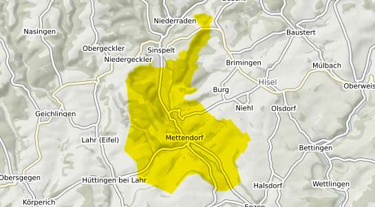 Immobilienpreisekarte Mettendorf Eifel