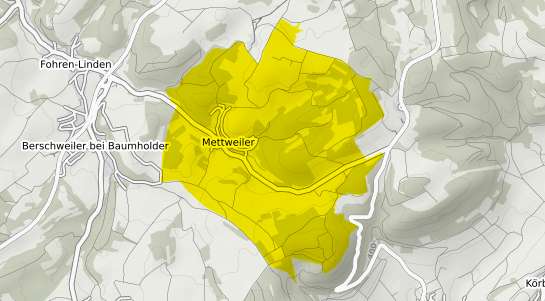 Immobilienpreisekarte Mettweiler