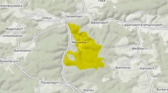 Immobilienpreisekarte Meusebach